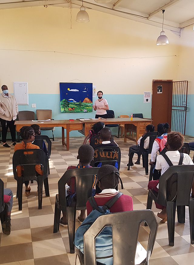 Kinderprogramma in Refilwe