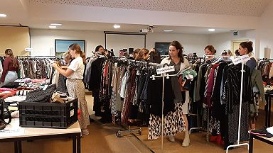 Tweedehands kledingbeurs