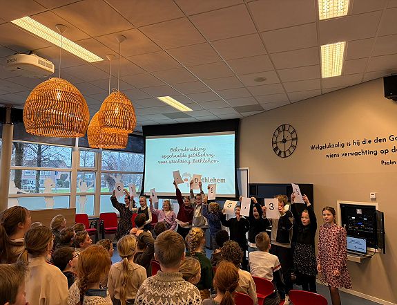 Opbrengst actie Beukelmanschool: &euro; 14.065,35