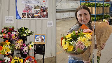 Boekettenverkoop door Quik's Farm